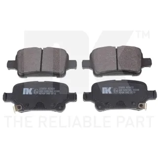 NK Bremsbel?ge hinten Opel Ampera-E Astra Insignia