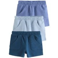 Next Shorts Baby Shorts aus Jersey, 3er-Pack (3-tlg)