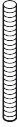 Hansgrohe Gewindebolzen WT/Bidet Mischer Talis , 97736000 97736000