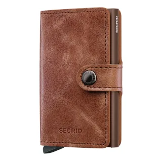 secrid - Mini Wallet Vintage (65x102x21mm) braun - Gr. - 00