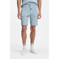 BOSS Sweatshorts Sweatshorts Structure Sho kurze Hose mit Strickeinsätzen