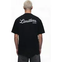 trueprodigy Oversize-Shirt Kai Logoprint Rundhals dicker Stoff