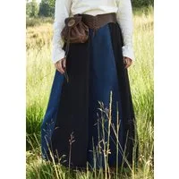 Battle Merchant Ritter-Kostüm Markt-Mittelalter Rock Schwarz/Blau Größe XL