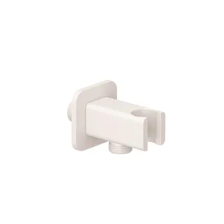 KLUDI-A-QA Wandanschluss und Brausehalter softedge Mattweiß 6556853-00