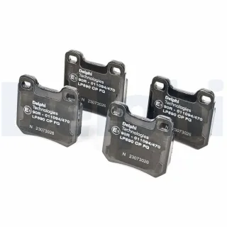 Delphi Bremsbel?ge hinten Opel Omega Senator Vectra Saab 9-3