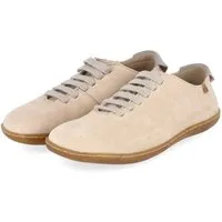El Naturalista El Naturalista N296 Cream Damen Rauleder beige Schnürschuh