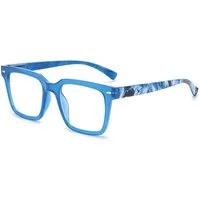 PACIEA Lesebrille Damen Herren Quadratisch Vollrand Anti Blaulicht Mode