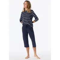 Schiesser 3/4-Hose Mix + Relax Cotton-Mix, Gummizug, Bindeband, seitliche Taschen
