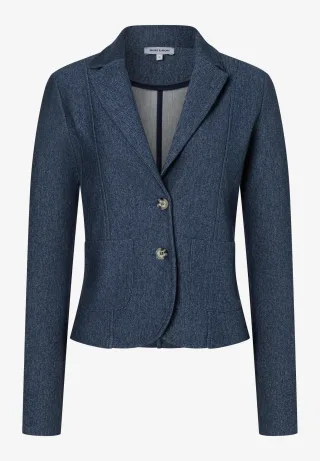 MORE & MORE - Jerseyblazer denim - Gr. - 36