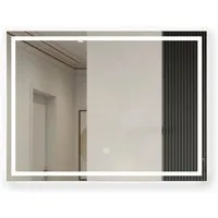 duschspa Badspiegel 50-160 cm Touch LED Spiegel, Beschlagfrei