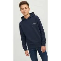 Jack & Jones Junior Kapuzensweatshirt JJCOLLEGE LOGO SWEAT HOOD JNR mit Logoprint