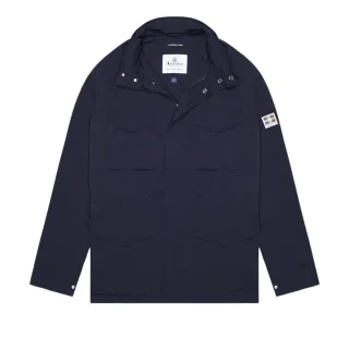 Aquascutum Active Stretch M-65 Marineblaue Jacke