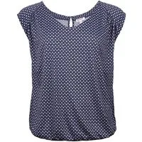 STOOKER WOMEN Shirttop VEGA Print Top Blusentop Regular Fit für Damen