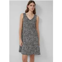 s.Oliver Minikleid Kleid Kurzes Jersey-Kleid mit Schleifendetail am Rücken