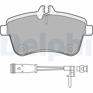 Delphi Bremsbel?ge vorne Mercedes A-Klasse W169 B-Klasse W245 LP1938
