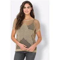 heine Strickpullover Pullover Kurzarm