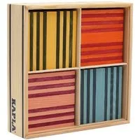 KAPLA® Bausteine 100er Kasten Octocolor Pinienholz Spielbausteine