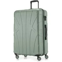 Suitline Trolley S1, 4 Rollen, Großer Reisekoffer XL Koffer mit Erweiterung, Rollkoffer TSA 110 L