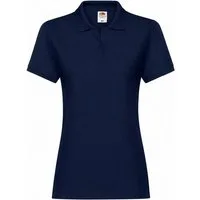 Fruit of the Loom Poloshirt Lady-Fit Damen Premium Poloshirt