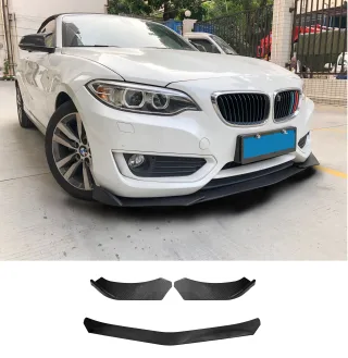 Universal Frontspoiler Spoiler Lippe Stoßstange im Carbon Look für BMW E46