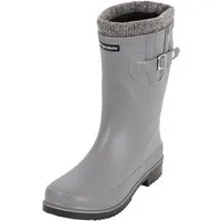 Regenliebe Pfütze-W Gummistiefel Halbschaft Regenstiefel mit Warmfutterstrumpf