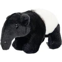 Teddys Rothenburg Kuscheltier Tapir stehend schwarz/weiß 22 cm Plüschtier Stofftapir