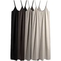 The Set Strandkleid The Set Essentials Maxi-Trägerkleid, 4er-Pack (4-tlg)
