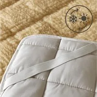 Matratzenauflage Nature Lammflor Unterbett Wende-Matratzenauflage TRAUMSCHLAF