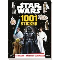Star Wars: 1001 Sticker - Stickern - Rätseln - Ausmalen / Panini