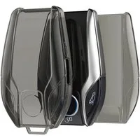 kwmobile Schlüsseltasche Hülle für BMW Display Key Autoschlüssel (1-tlg), Schlüsselhülle - Autoschlüssel Silikon Cover