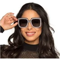 Boland Verkleidungsmaske Partybrille 'Bling Bling', Auswahl