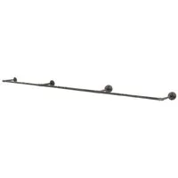 various - Industrial Design Möbel Kleiderstange Lange Kleiderstange SOLID LINE TRIO, Industrial Design, Wasserrohr, Div. Größen