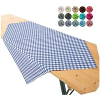 heimtexland Tischdecke Biertischdecke Garten Tischdeko Bierzeltgarnitur (Einzeln 1-tlg), Mitteldecke 90 x 90 cm