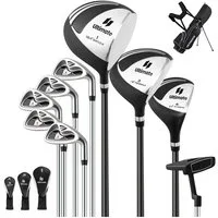 COSTWAY Golfschläger + Golfbag Golfset