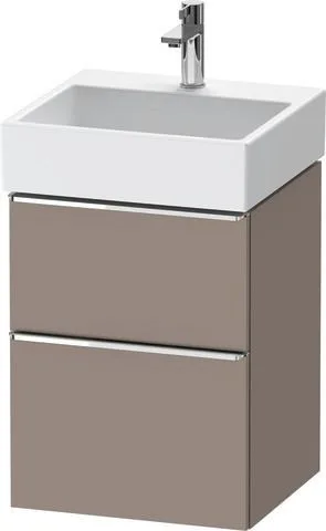 Duravit D-Neo Waschtischunterbau wandhängend Basalt Matt 484x442x625 mm - DE4370010430000 DE4370010430000