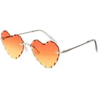 BEZLIT Eyewear Sonnenbrille Herz Form Designer Damen Sonnenbrille (1-St) mit bunten Linsen