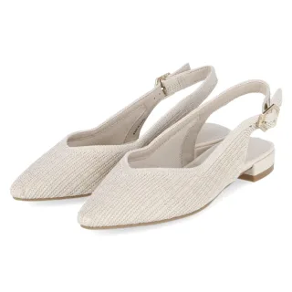 La Strada Slingballerinas - Gr. 36 - Beige - Textil