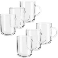 MÄSER Gläser-Set Iconic, Glasbecher Set, 6-tlg., Glas, 6er Set