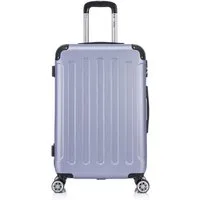 Flexot Hartschalen-Trolley F-2045 Kofferset, 360° Rollen, robuster Reisekoffer, Bordcase, 4 Rollen, Robuster und moderner Koffer mit vier 360° Rollen und Zahlenschloss