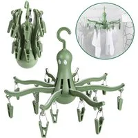 IKEA Wäschespinne PRESSA Grüner Kleiderbügel/Trockner für 16 Kleidungsstücke IKEA