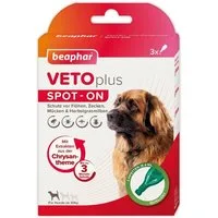 beaphar Zeckenschutzmittel VETOplus SPOT-ON für große Hunde über 30 kg