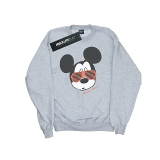 Disney - "Mickey Mouse Sunglasses" Sweatshirt für Herren (Grau)