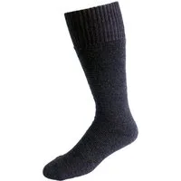 Nordpol Arbeitssocken 3 Paar Vollplüsch-Strumpf lang 7050 grau 70% Wolle / 30% Polyester
