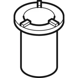 Geberit Tauchrohr mit Dichtung 252000001