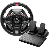 Thrustmaster T128 (PS5/PS4/PC), Force Feedback Lenkrad mit T2PM Pedalset Gaming-Lenkrad (Set)