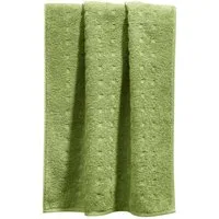 Möve Handtuch Handtuch "Quadretti", Walk-Frottier Uni/Hoch- Tiefstruktur