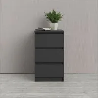 Home affaire Kommode Naia, Elegante und modernes Sideboard mit 3 geräumigenSchubladen