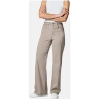 PEAK TIME Chinohose Cyrele Lange Wide-Leg-Hose mit Bio-Baumwolle