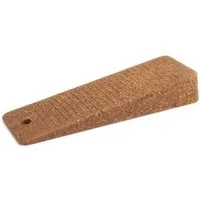 sossai® Bodentürstopper Hartgummi Türkeil 5er oder 10er Set in Kork (5 St)