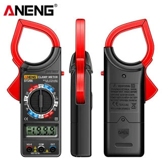 ANENG DT266 Digital Clamp Meter, High-precision 1000A AC Current Voltage and Resistance Measurement Tool with Non-contac